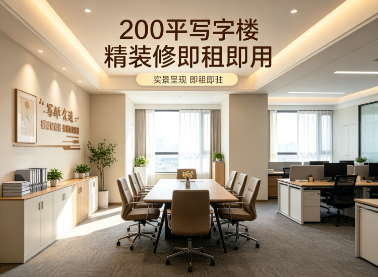 多面积写字楼办公用房出租 精装即租即用